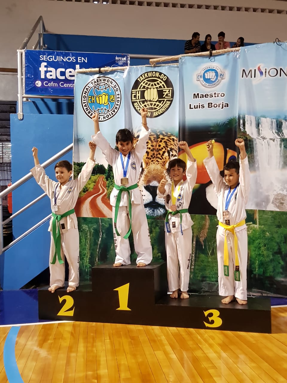 SAN PEDRO: ESTUDIANTES DE LA ESCUELA DE TAEKWONDO PARTICIPAN DEL  TORNEO PROVINCIAL EN ELDORADO