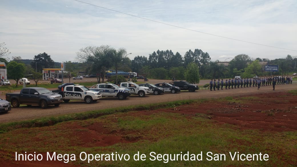 PROVINCIA: LA POLICÍA CONTINÚA REALIZANDO EL MEGA OPERATIVO DE ALTO IMPACTO RURAL DENOMINADO FINDE SEGURO