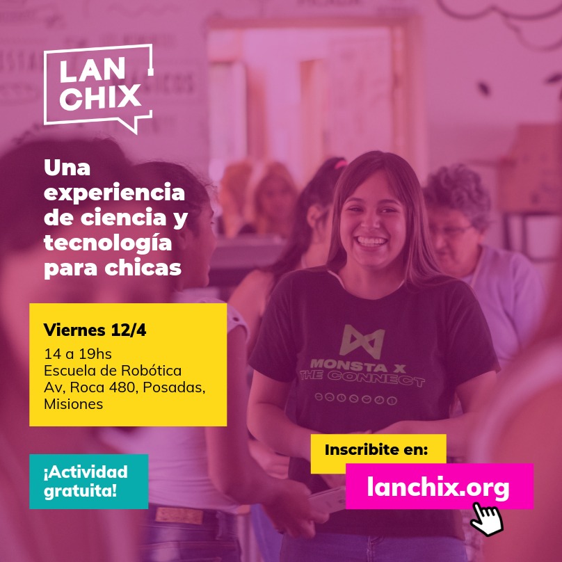 LLEGA LAN CHIX A LA ESCUELA DE ROBÓTICA