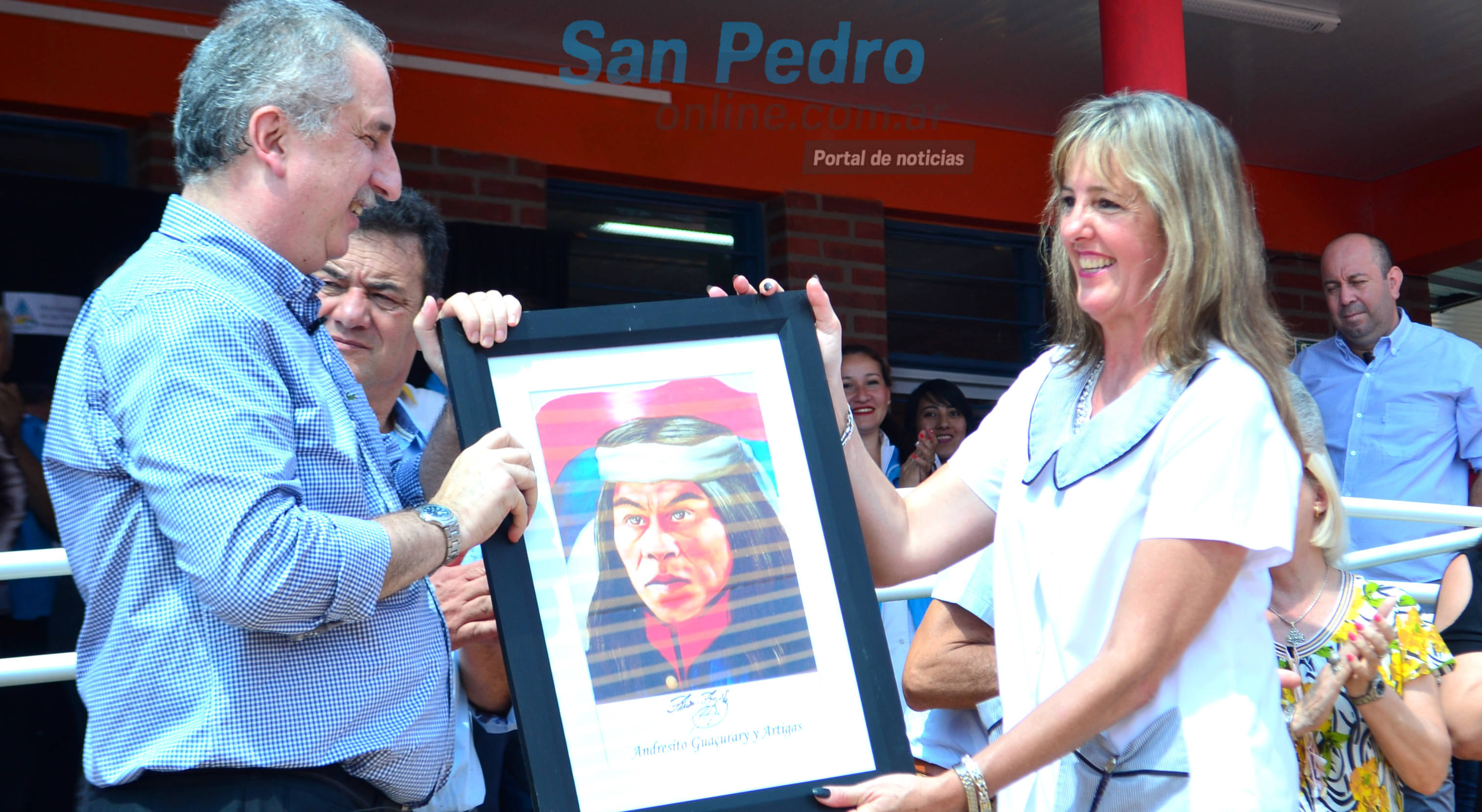 SAN PEDRO: PASSALACQUA INAUGURÓ EL EDIFICIO DE LA ESCUELA 874