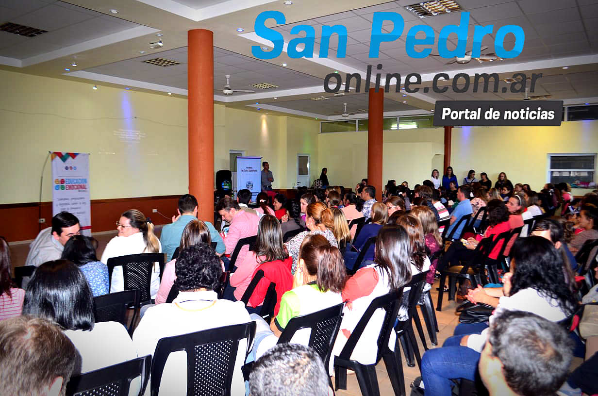 SAN PEDRO: MAS DE 500 DOCENTES PARTICIPARON DE LA CAPACITACIÓN EMOCIONAL