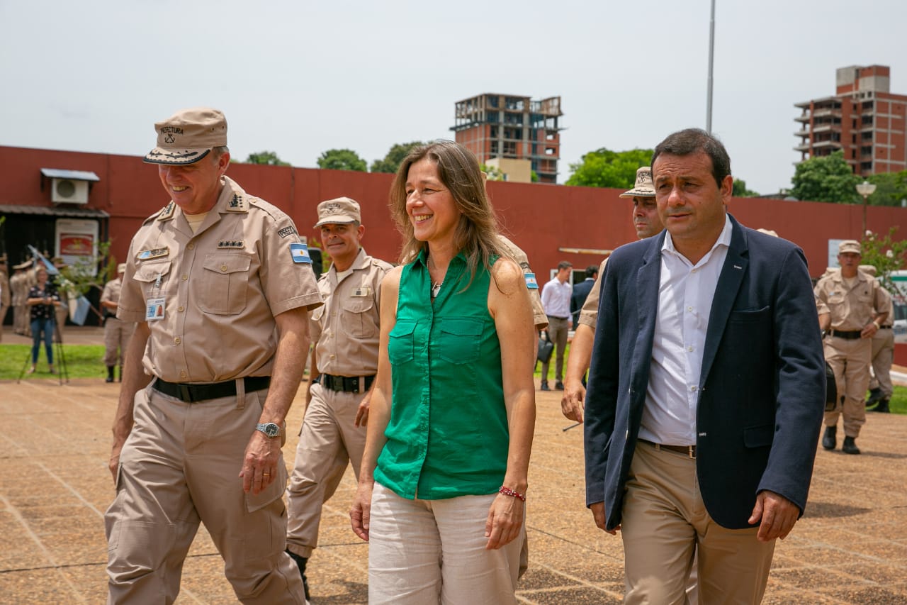 EL GOBERNADOR HERRERA AHUAD SE REUNIÓ CON LA MINISTRA DE SEGURIDAD DE LA NACIÓN