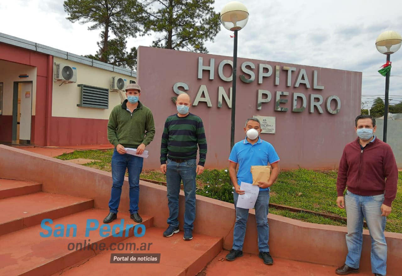 SAN PEDRO: $105.000 ALCANZÓ EL DONATIVO DE LOS CONCEJALES AL HOSPITAL