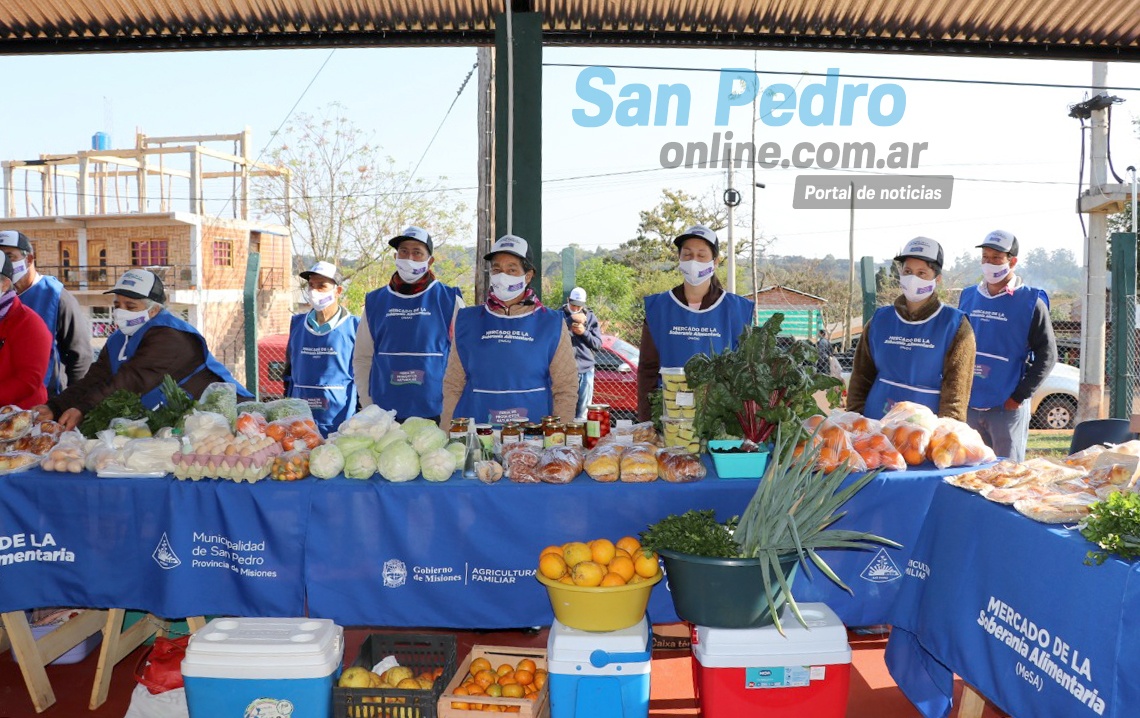 SAN PEDRO: SE INAUGURÓ EL  PRIMER MERCADO DE LA SOBERANIA ALIMENTARIA DE MISIONES