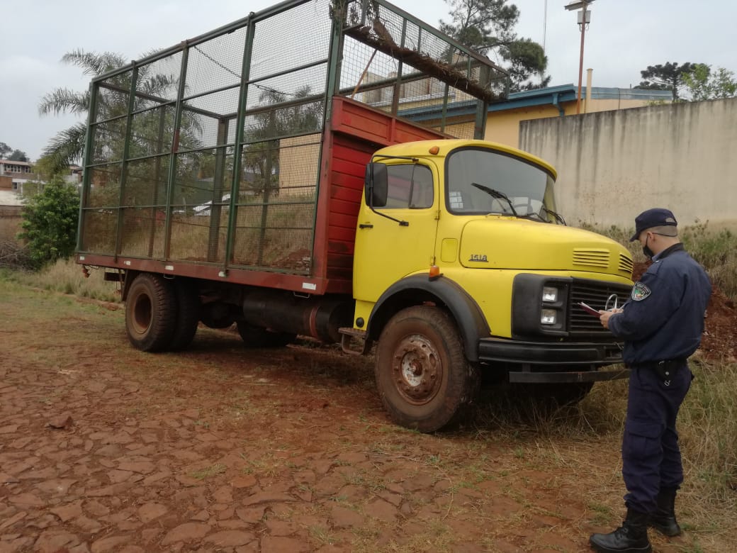 SAN PEDRO: SECUESTRARON UN CAMIÓN CON MOTOR ADULTERADO