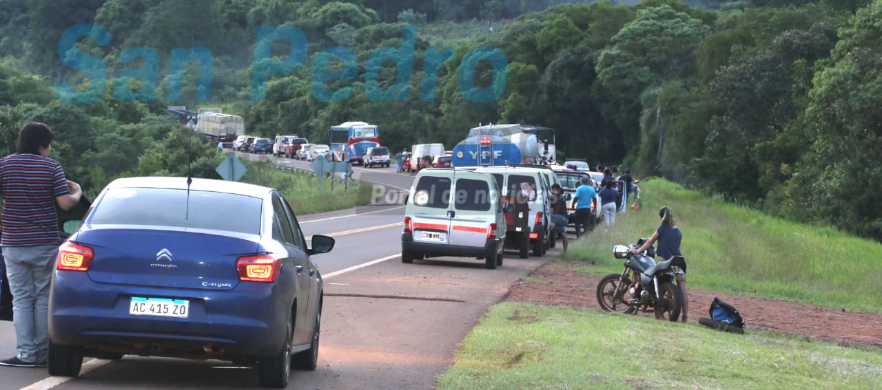 SAN PEDRO: CORTAN LA RN 14  POR TIEMPO INDETERMINADO