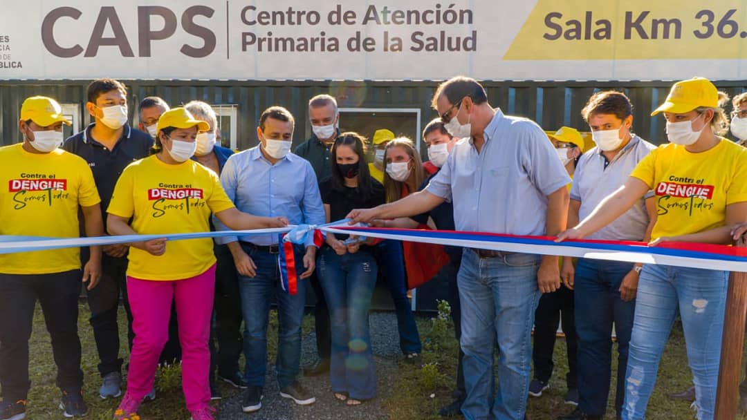 SANTIAGO DE LINIERS: INAUGURARON UN MODERNO CAPS