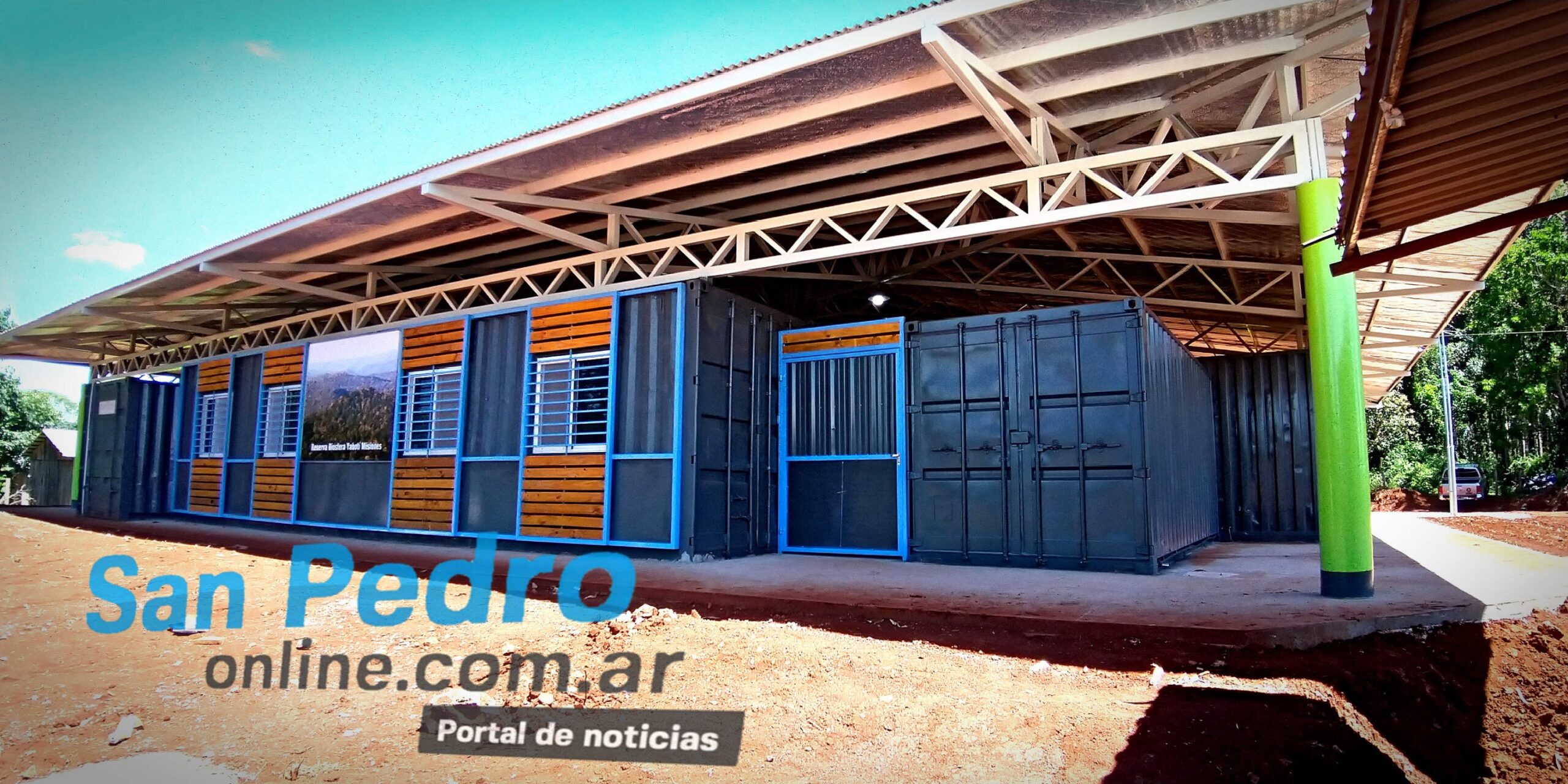 SAN PEDRO: INAUGURARON LA PRIMER ESCUELA MODULAR DEL PAÍS