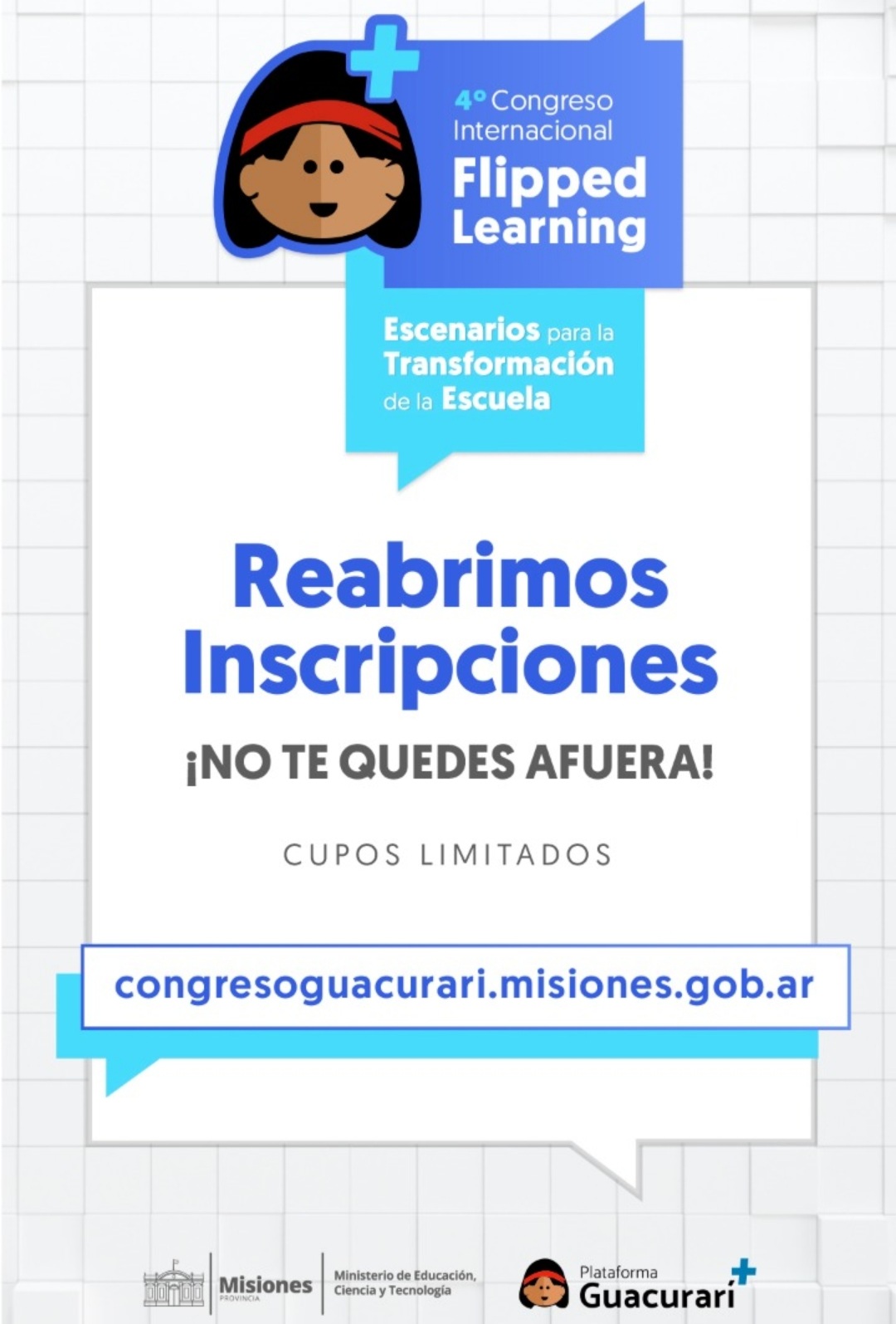 REABRIERON LAS INSCRIPCIONES AL IV CONGRESO INTERNACIONAL DE FLIPPED LEARNING