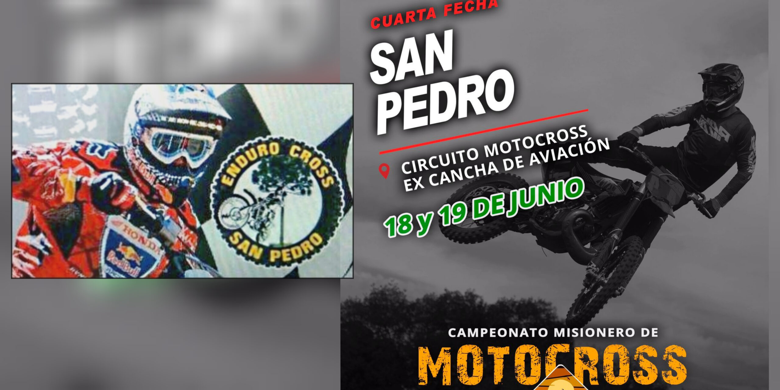 SAN PEDRO: EL 18 Y 19 DE JUNIO LLEGA EL CAMPEONATO MISIONERO DE MOTOCROSS