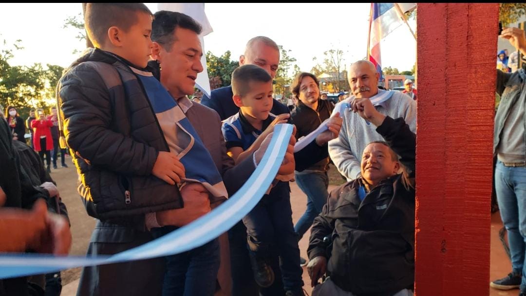 TERCIADOS PARAISO: SE INAUGURÓ EL DESTACAMENTO DE BOMBEROS VOLUNTARIOS