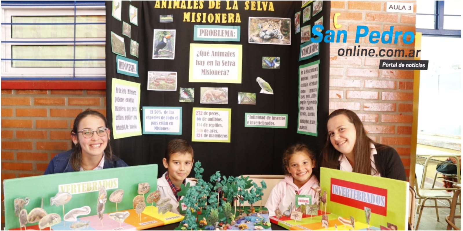 SAN PEDRO: LA ESCUELA NORMAL N°14 SE VISTIÓ DE CIENCIA Y TECNOLOGÍA