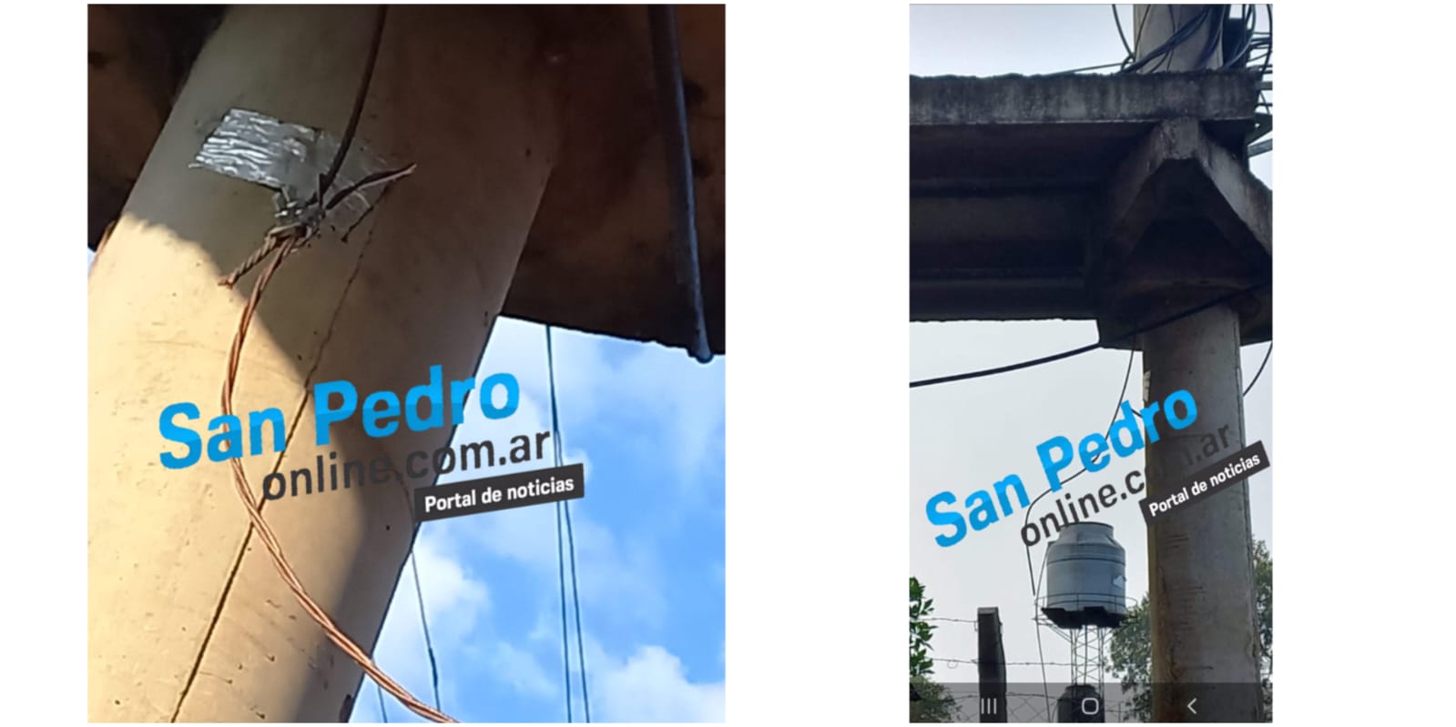 CONTINÚAN LOS HURTOS DE CABLES DE ENERGÍA DE MISIONES EN BARRIOS DE SAN PEDRO