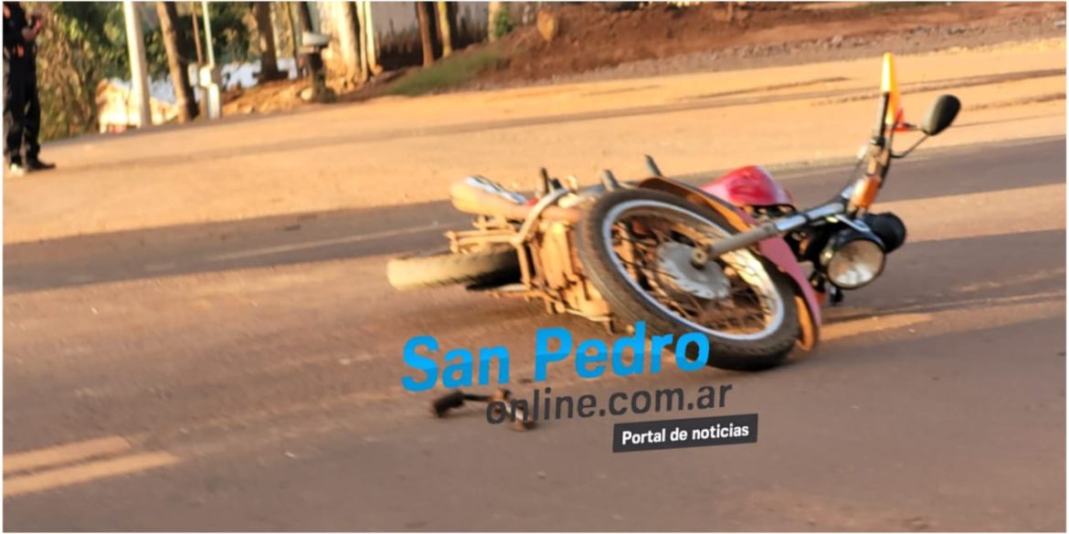 SAN PEDRO: ACCIDENTE VIAL SOBRE RUTA NACIONAL N° 14