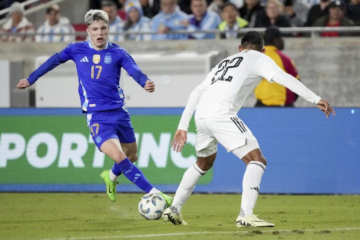 LA SELECCIÓN ARGENTINA SE IMPONE ANTE COSTA RICA EN LA FECHAS FIFA