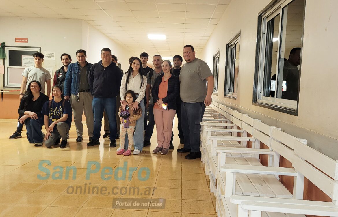 CENTRO DE FORMACIÓN PROFESIONAL N° 26 DE SAN PEDRO REALIZÓ DONACIÓN DE SILLAS AL HOSPITAL LOCAL