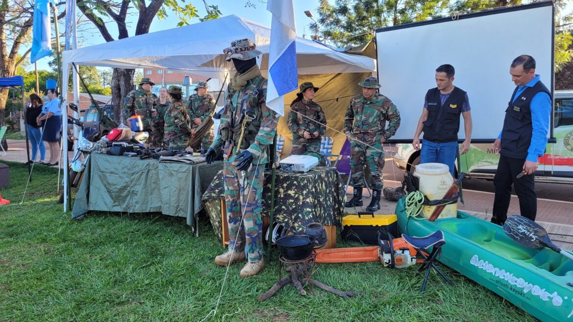 San Pedro vivió su primera Expo Fuerza de Seguridad con una destacada participación de organismos y fuerte interés de la comunidad