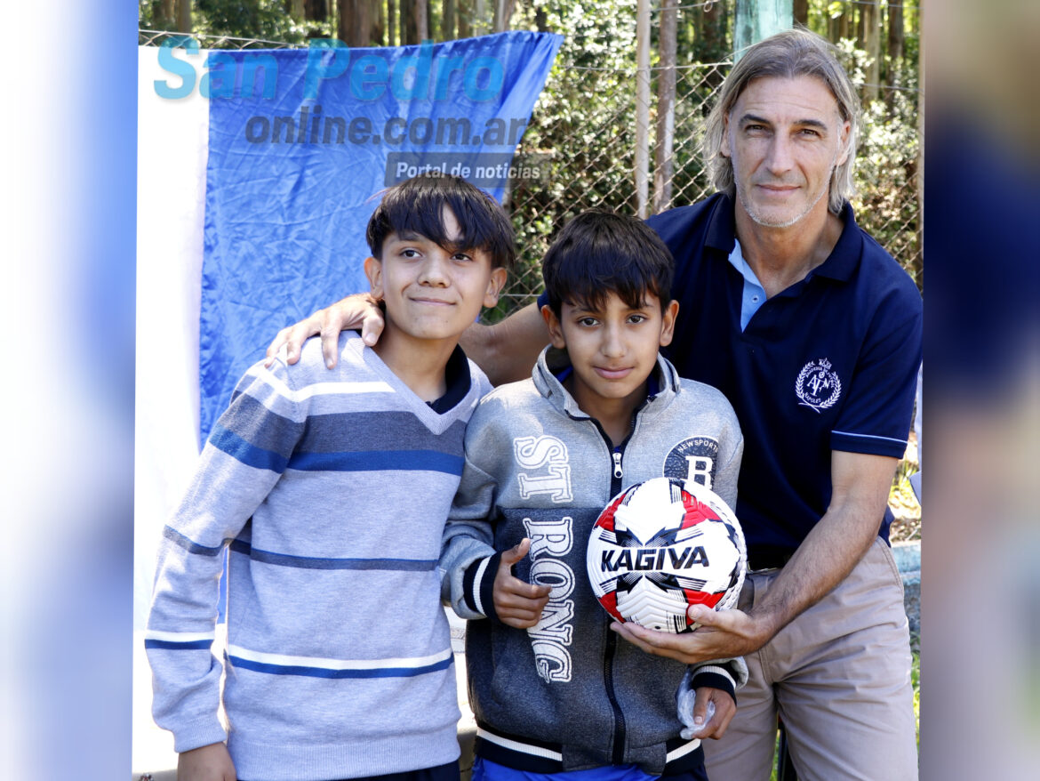 «Amor, valores y trabajo en equipo: las claves según el Pipa Gancedo para formar futuros futbolistas»