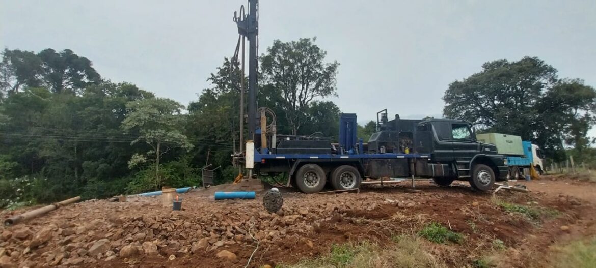 Importante perforación de agua para garantizar el abastecimiento en Paraíso