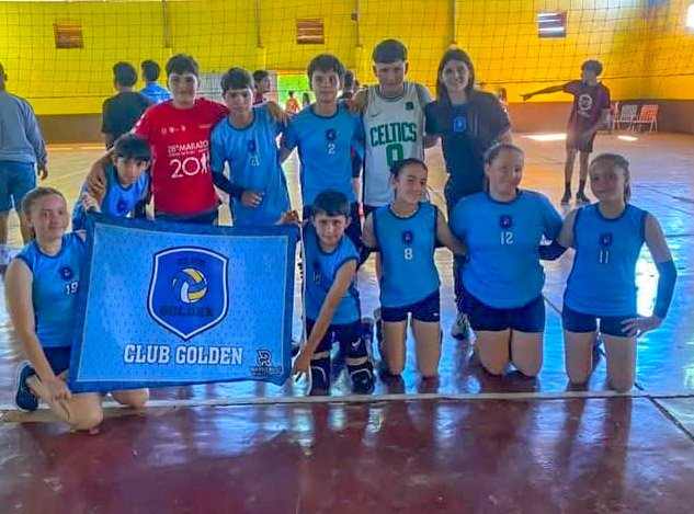 El Club Golden de Vóley Infantil se prepara para hacer historia en San Vicente