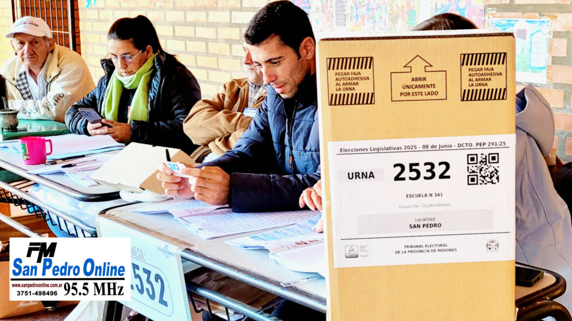 El Frente Renovador es la fuerza más votada en San Pedro