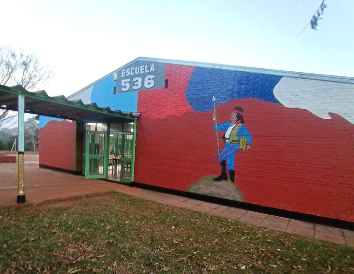 San Pedro rinde homenaje a la Escuela N° 536 “Andrés Guacurarí” en su 60° aniversario