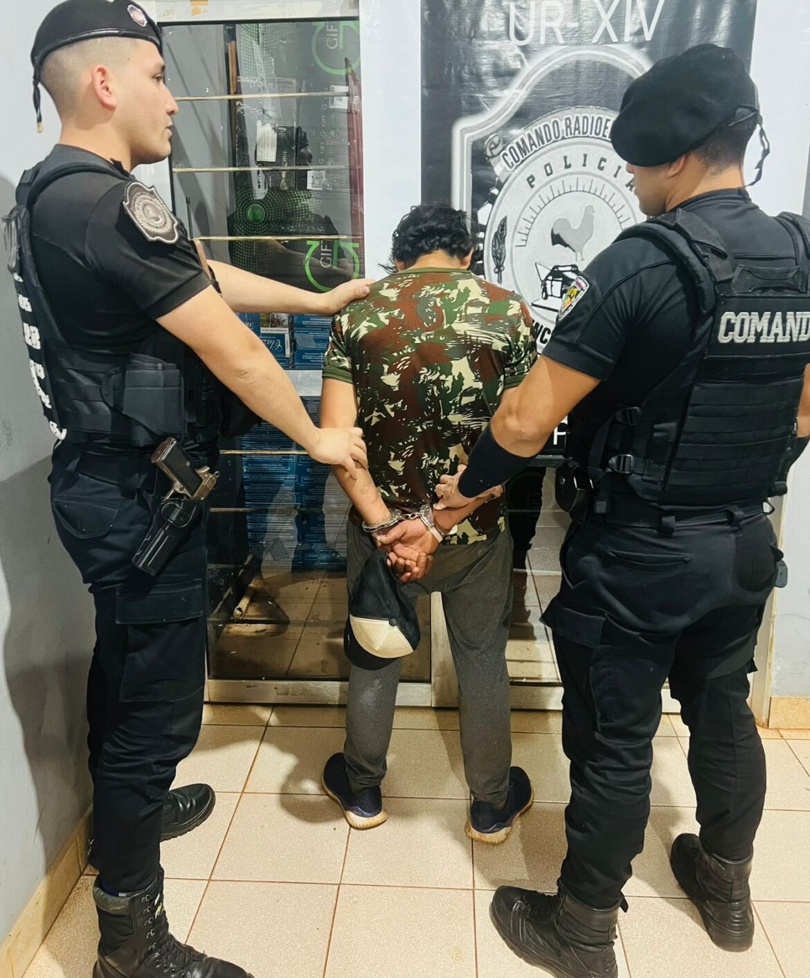 Detención en San Pedro por hecho de hurto