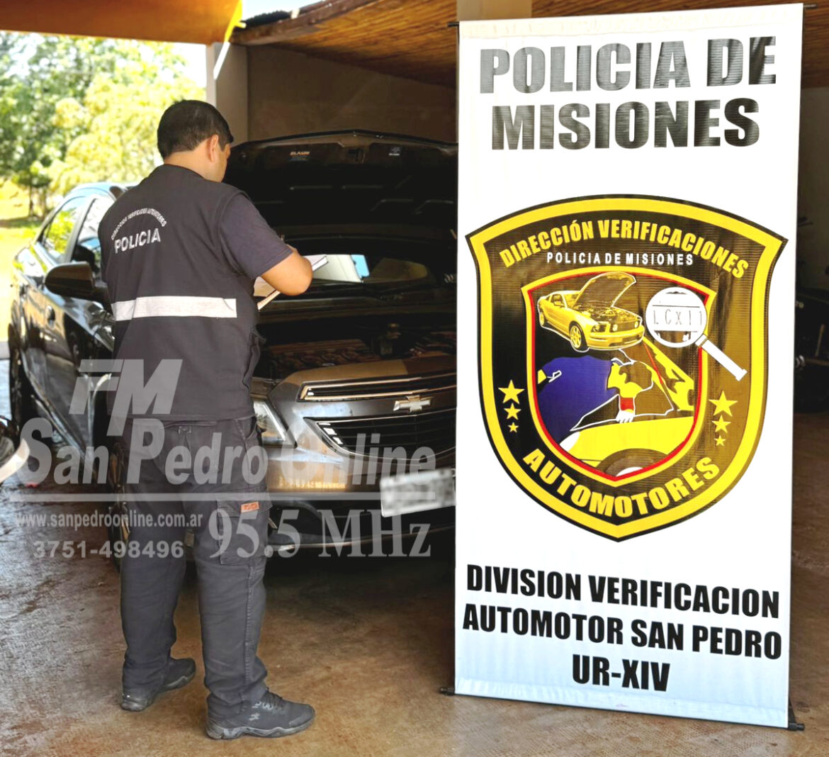 Secuestro de vehículo en San Pedro con pedido de secuestro en Corrientes