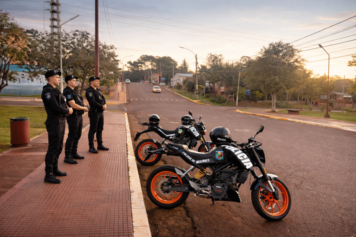 San Pedro: la Policía incorporó nuevas motocicletas para reforzar la prevención