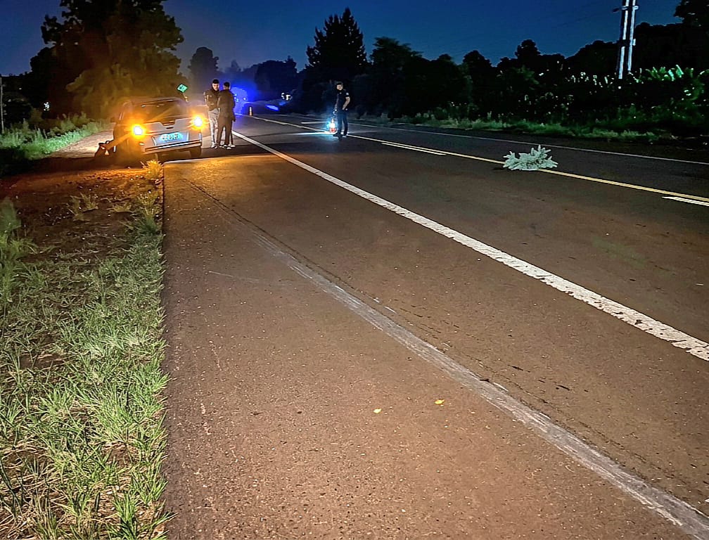 Tragedia en San Pedro: un hombre murió y un menor resultó gravemente herido en un siniestro vial sobre la Ruta 14