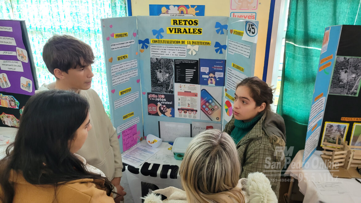 Más de 100 proyectos participaron de la instancia zonal de la Feria de Ciencias en San Pedro y Pozo Azul