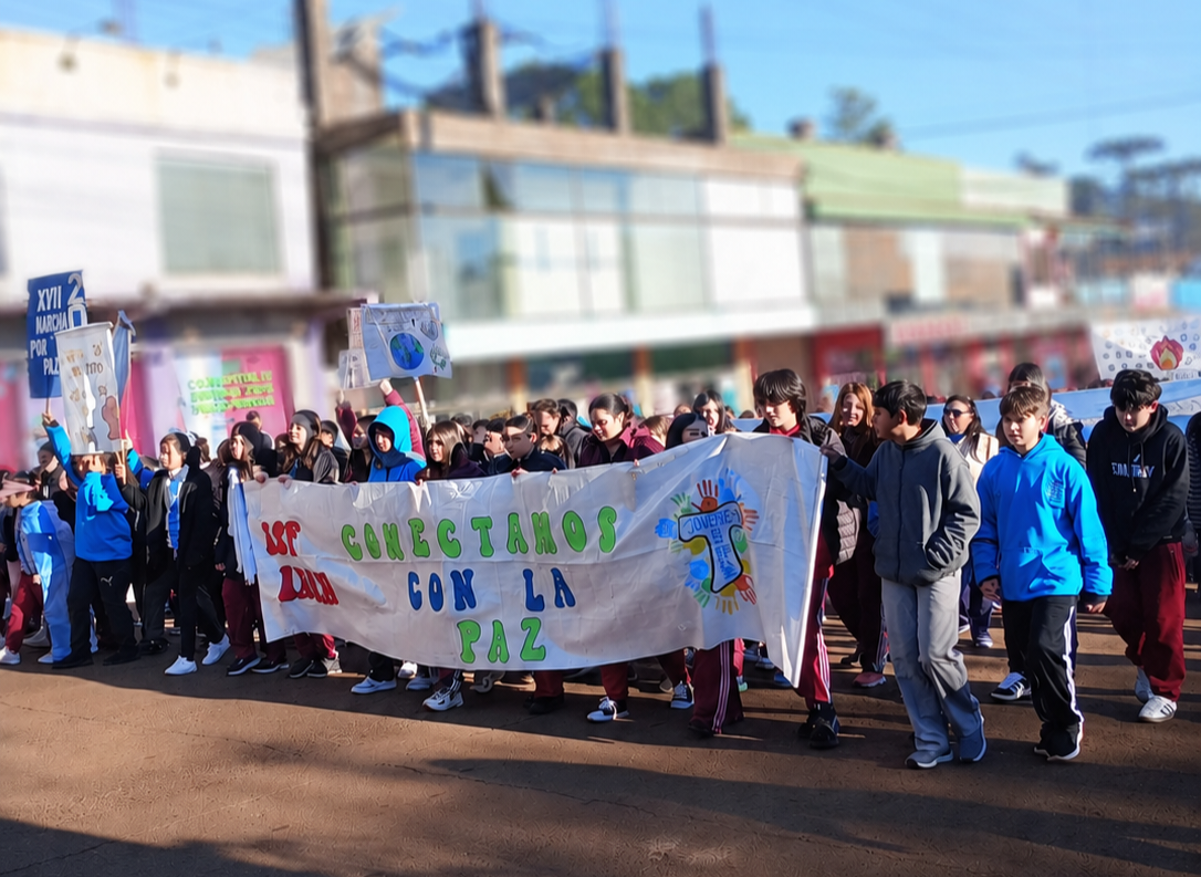 San Pedro volvió a marchar por la Paz en su 17ª edición