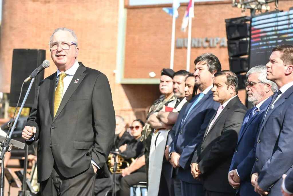 Passalacqua encabezó homenaje a San Martín en San José y dejó definiciones políticas en clave de unidad y poder