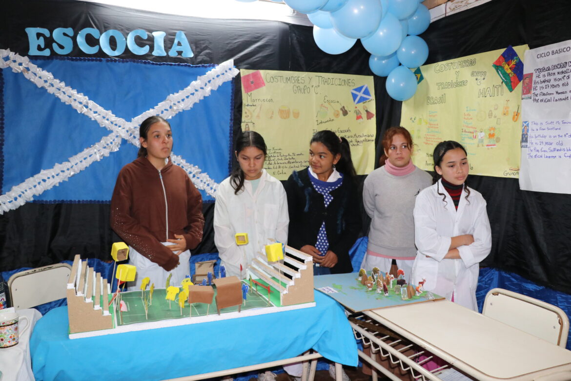 El Mundial pasó a las aulas, estudiantes de la UGL N° 11 investigaron, crearon y aprendieron