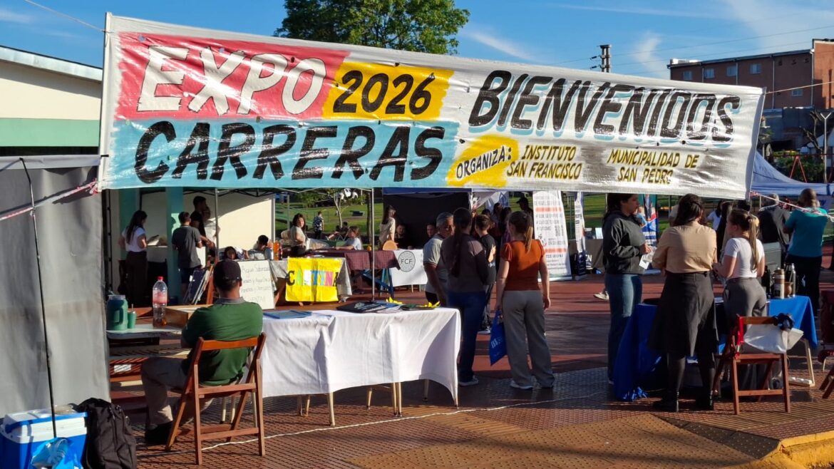 La Expo Carrera 2026 acercó nuevas opciones de estudio a estudiantes de Distintos Secundarios