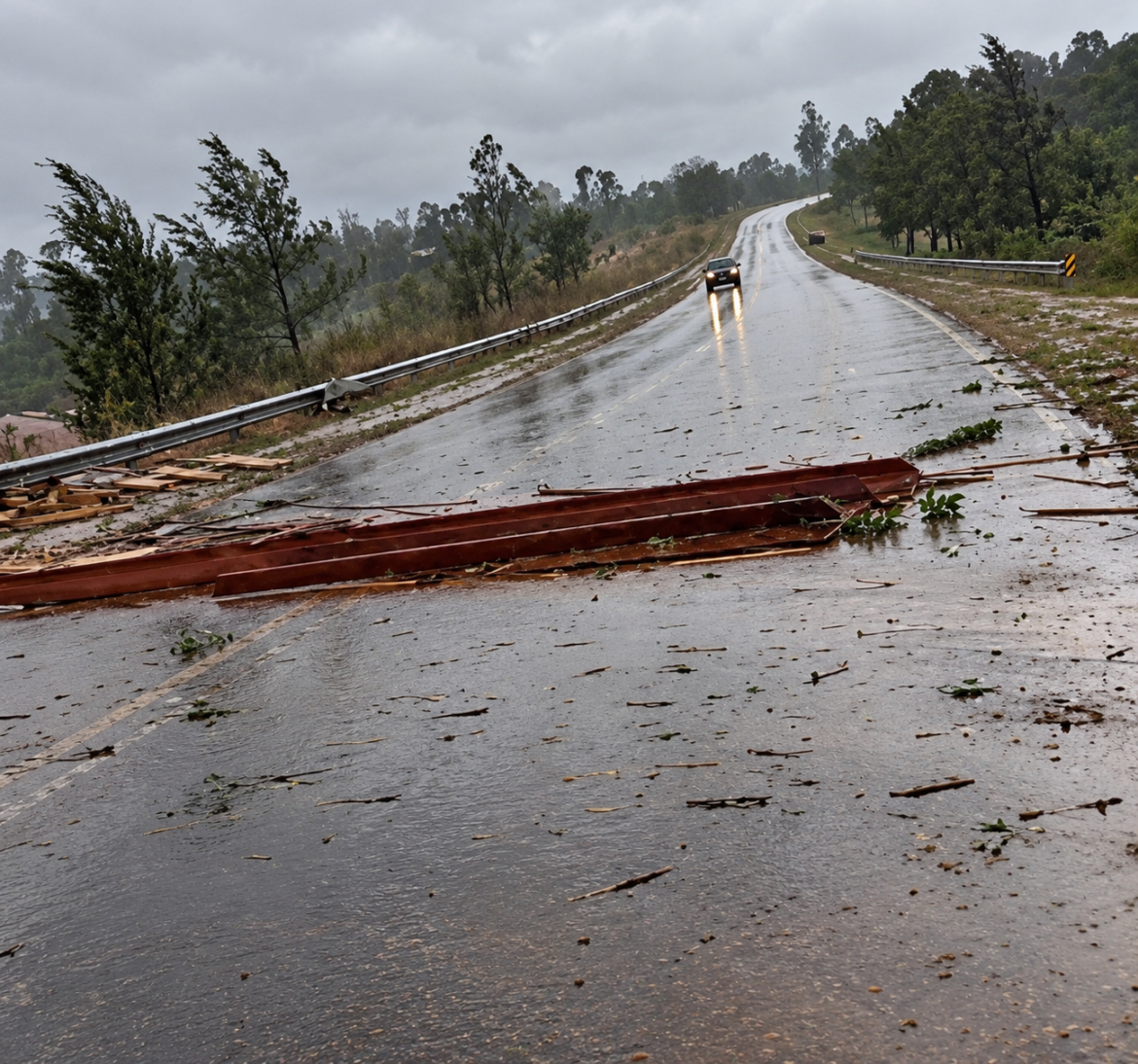 San Pedro: un agricultor falleció tras el fuerte temporal que azotó Cruce Caballero y Alegría