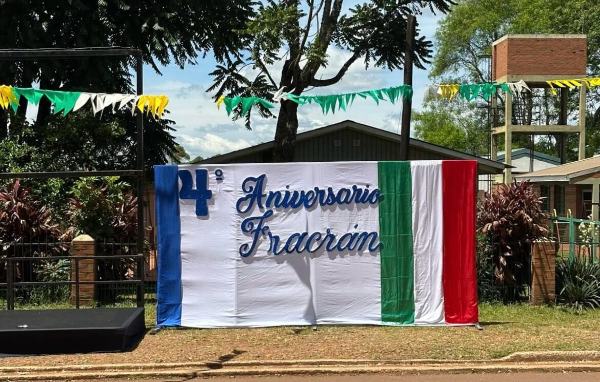 Fracrán celebra su cuarto aniversario con avances en seguridad, salud y educación, pese a las dificultades económicas