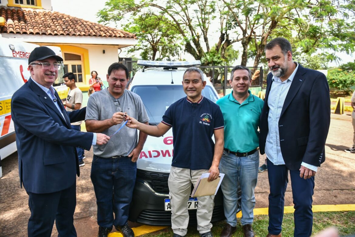 San Pedro incorporó una nueva ambulancia para fortalecer la atención sanitaria